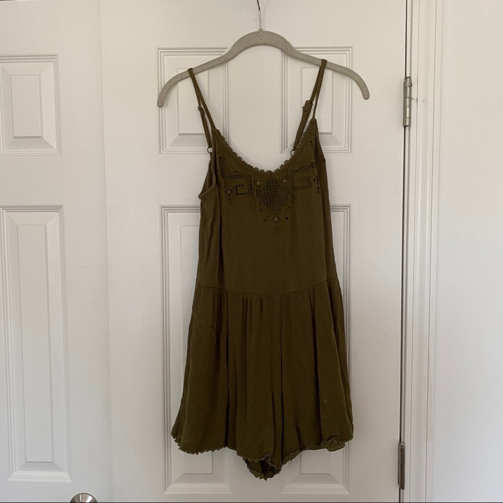 Green romper